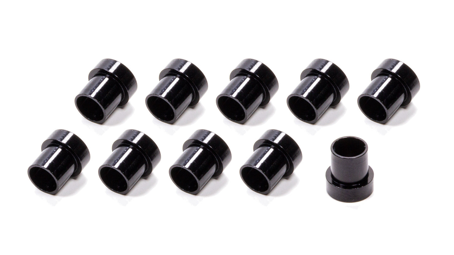 #4 Alum Tube Sleeves (10pk) Black