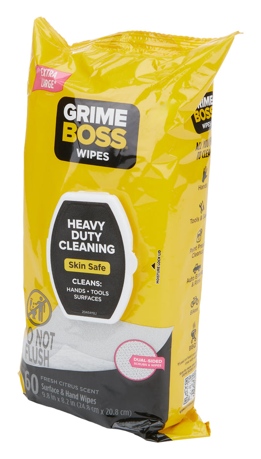 Cleaning Wipes 60pk Grime Boss Discontinued