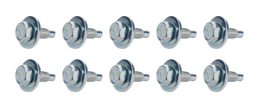 Body Bolt 3/4in 10pk Silver
