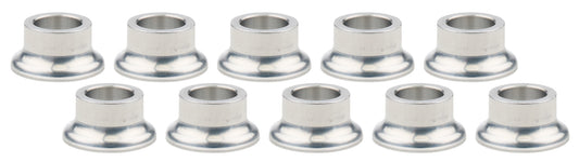 Tapered Spacers Alum 1/2in ID x 1/2 Long 10pk