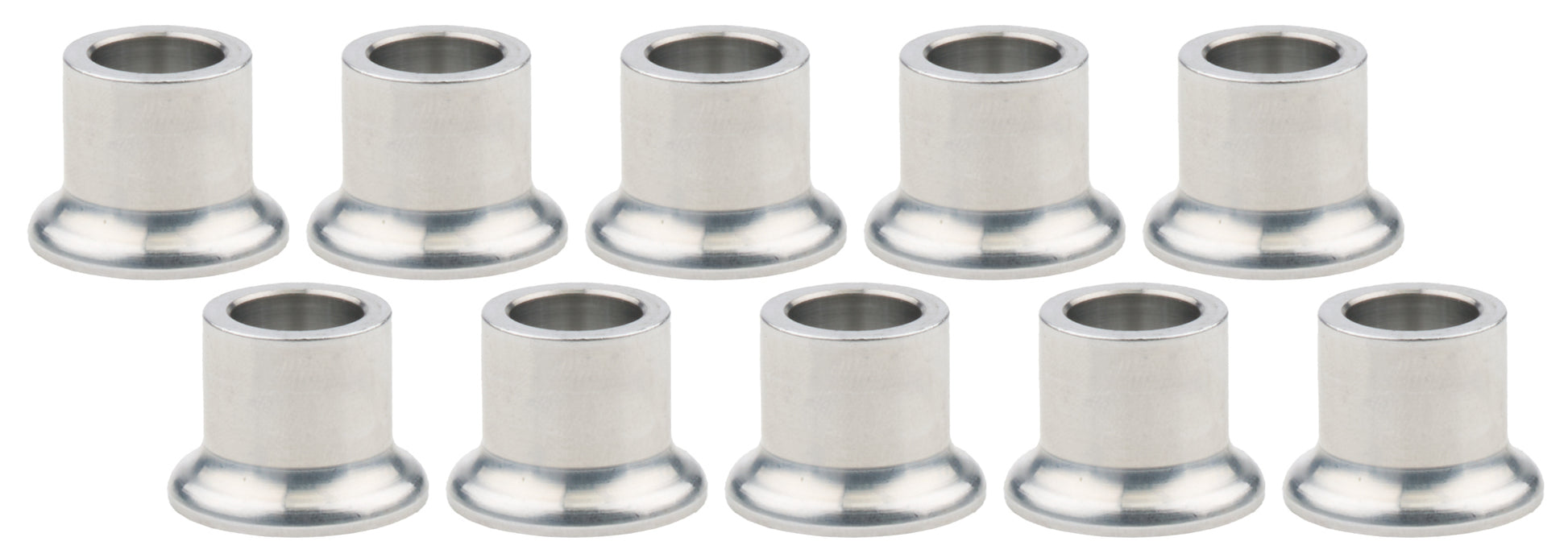 Tapered Spacers Alum 1/2in ID x 3/4 Long 10pk