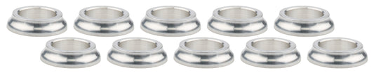 Tapered Spacers Alum 5/8in ID 1/4in Long 10pk