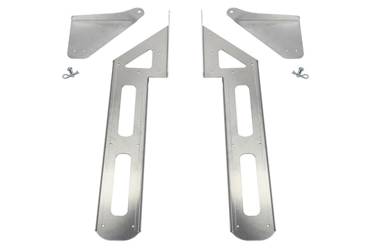 Aluminum Hood Hinge Kit Extended Pair