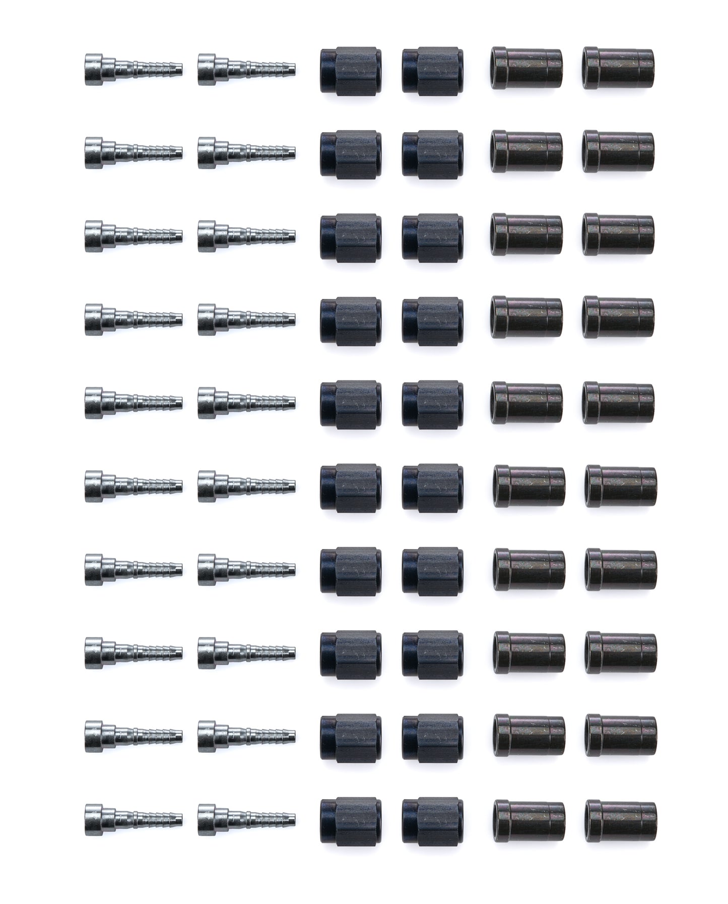 #3 Str Crimp Fitting w/Collar (20pk)