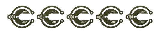 Alum Packer 14mm 1/32in Thick - 5 Pack